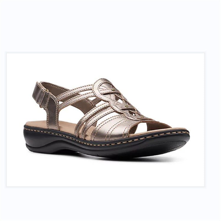 Damen Komfortable Sandalen mit verstellbaren Riemen