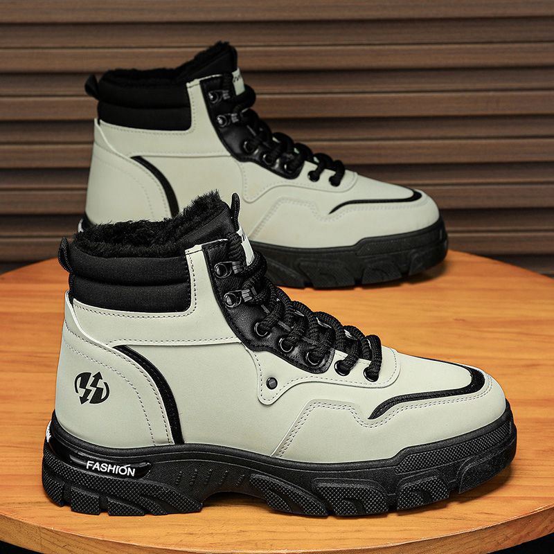 Damen Hohe Winterboots mit kuscheligem Innenfutter und rutschfester Sohle