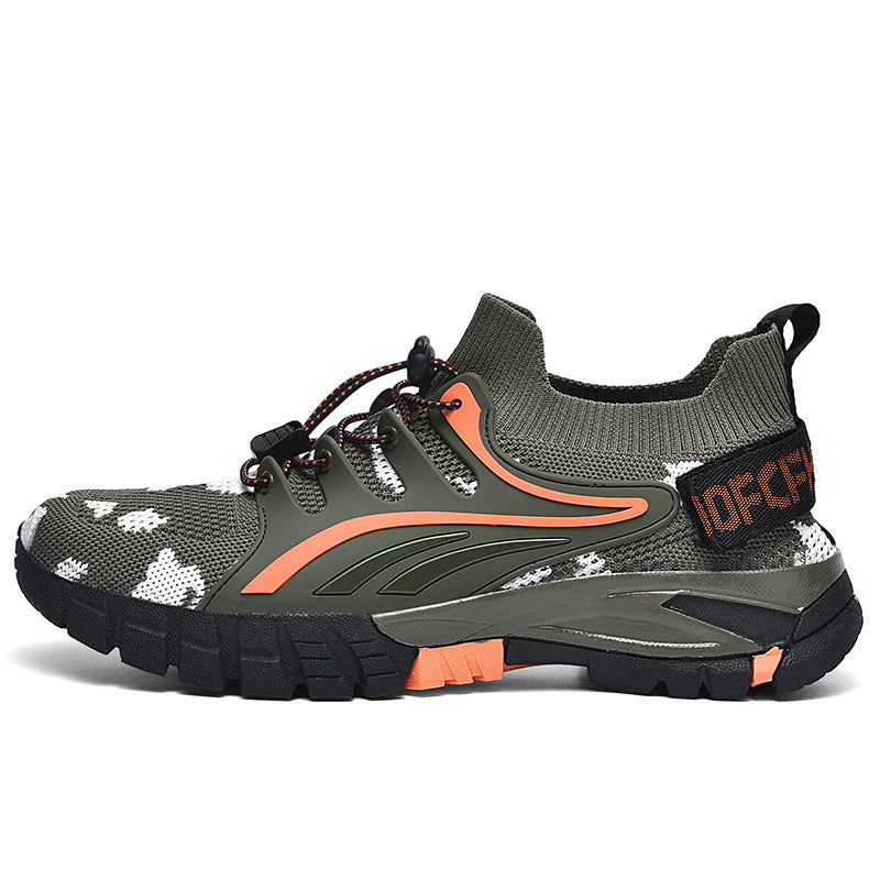 Damen Sportliche Outdoor-Sneaker mit atmungsaktivem Mesh-Obermaterial und rutschfester Sohle R&B
