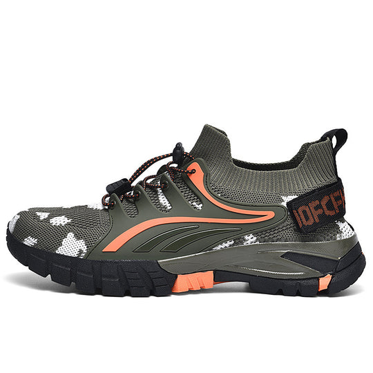 Damen Sportliche Outdoor-Sneaker mit atmungsaktivem Mesh-Obermaterial und rutschfester Sohle R&B
