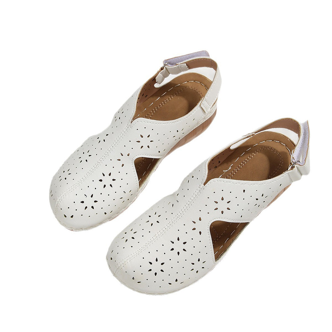 Damen luftige Sandalen mit modischem Cut-Out-Design R&B