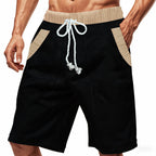 Herren Freizeit-Shorts mit elastischem Bund und praktischen Seitentaschen R&B