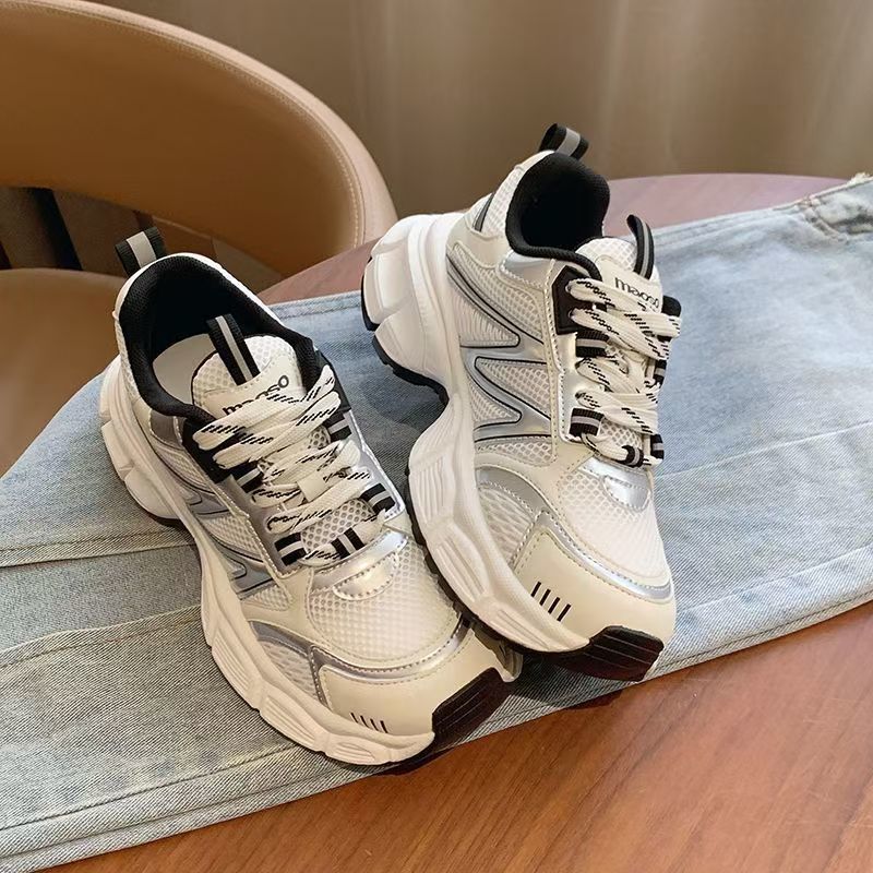 Damen Sportliche Sneakers mit atmungsaktiven Einsätzen und rutschfester Sohle R&B