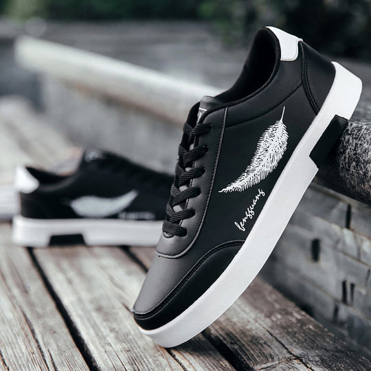 Damen Modische Sneakers mit markantem Feder-Design und sportlichem Komfort R&B