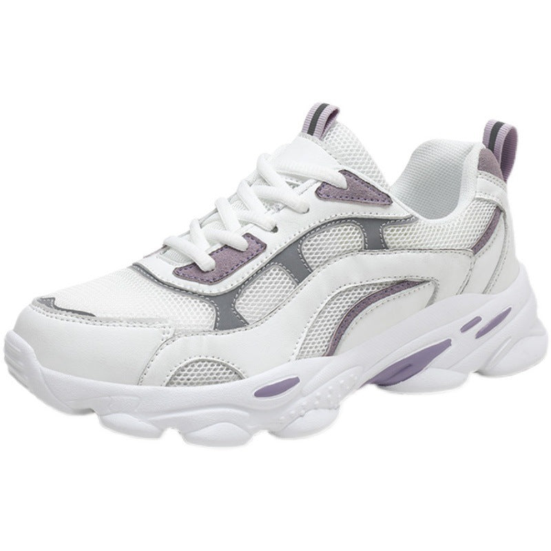 Damen sportive Komfort-Sneaker mit atmungsaktivem Obermaterial und dämpfender Sohle R&B