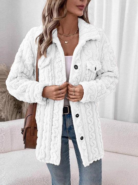 Damen Strickjacke mit strukturierter Oberfläche R&B