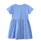 Mädchen Sommerkleid mit verspieltem Schwanenmotiv R&B