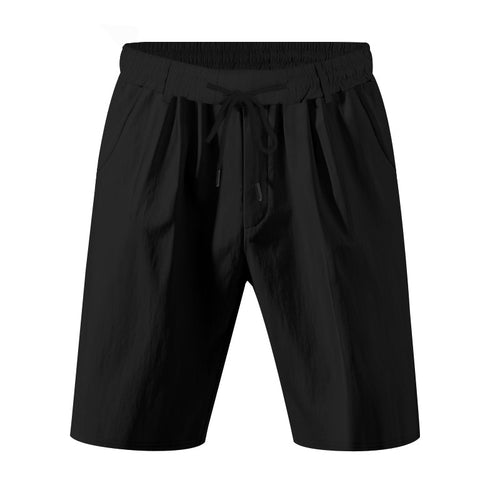 Damen bequeme Sweatshorts mit verstellbarem Bund und Seitentaschen R&B