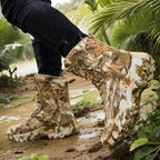 Herren Camouflage Gummistiefel mit rutschfester Sohle und hohem Schaft R&B