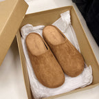 Damen Komfortable Clogs aus hochwertigem Wildleder R&B