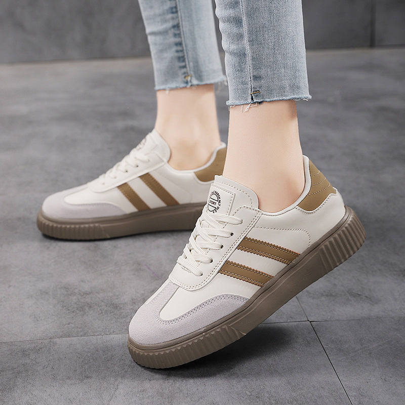 Damen Sportliche Sneakers mit Retro-Inspiration und griffiger Sohle