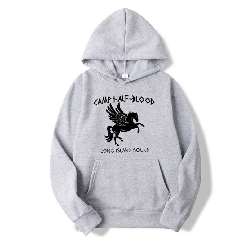 Damen Hoodie mit kreativem Fantasy-Motiv R&B