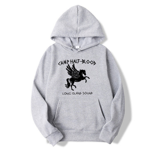Damen Hoodie mit kreativem Fantasy-Motiv R&B