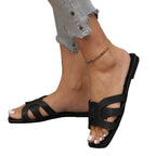 Damen Freizeitsandalen mit trendigem Schleifen-Design und bequemem Fußbett R&B