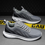 Damen Lauf-Sneaker mit atmungsaktiver Mesh-Oberfläche und dämpfender Sohle