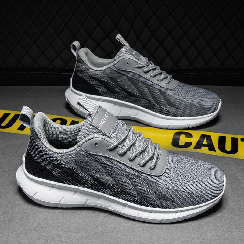 Damen Lauf-Sneaker mit atmungsaktiver Mesh-Oberfläche und dämpfender Sohle