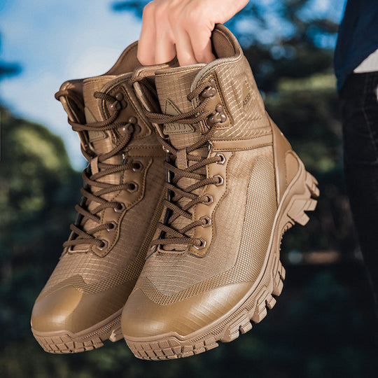 Damen taktische Outdoor-Wanderschuhe mit rutschfester Sohle und atmungsaktivem Obermaterial R&B