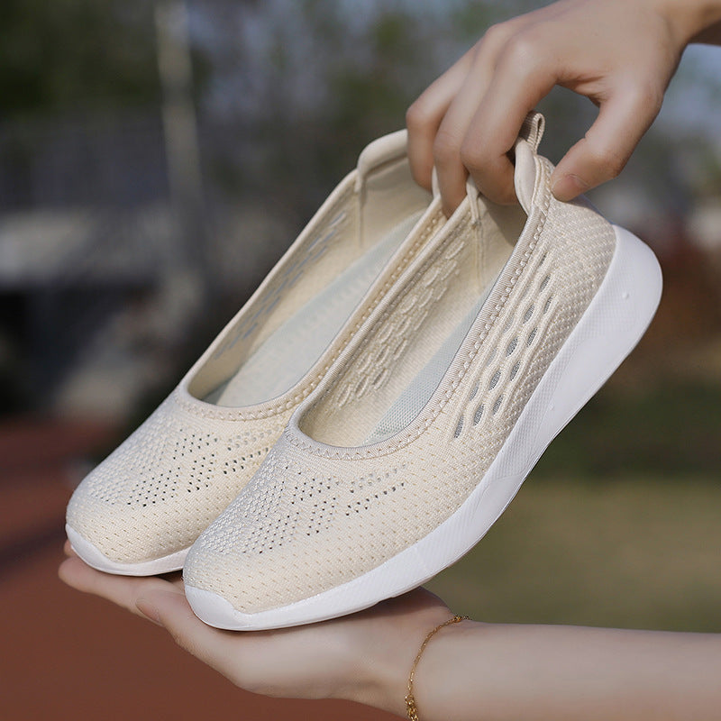 Damen Atmungsaktive und flexible Ballerinas