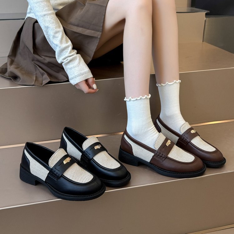 Damen Modische Mokassins mit eleganter Schnallenverzierung R&B