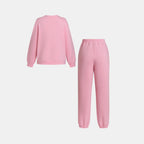 Damen lässiges Sweatshirt und bequeme Jogginghose Set R&B