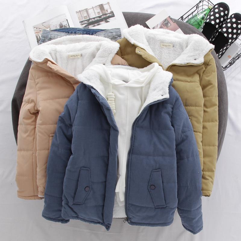 Damen gesteppte Übergangsjacke mit Kapuze und praktische Taschen R&B
