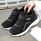 Damen Sportliche Freizeitschuhe mit rutschfestem Klettverschluss R&B