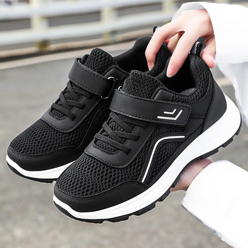 Damen Sportliche Freizeitschuhe mit rutschfestem Klettverschluss R&B