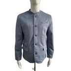 Herren elegante Wildlederjacke im modernen Design R&B