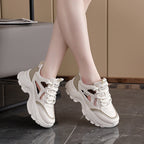 Damen Sportliche Chunky Sneakers mit atmungsaktiver Mesh-Oberfläche und stoßdämpfender Sohle R&B
