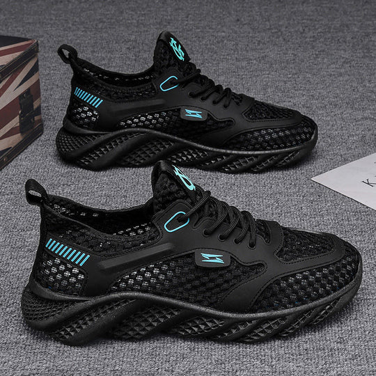 Damen Atmungsaktive Freizeitsneakers mit innovativem Netzdesign und bequemer Dämpfung R&B