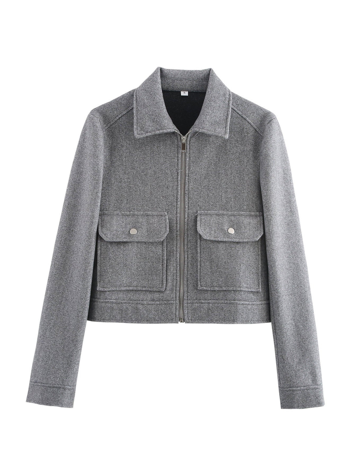Damen cropped Utility-Jacke R&B