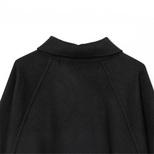 Damen modische Jacke mit asymmetrischem Schnitt und lässigem Reißverschluss R&B