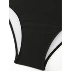Damen Tankini-Oberteil mit modischem Schnitt und unterstützenden Raffungselementen R&B
