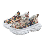 Damen modische Slip-On Sneakers mit innovativem Design und atmungsaktivem Obermaterial R&B