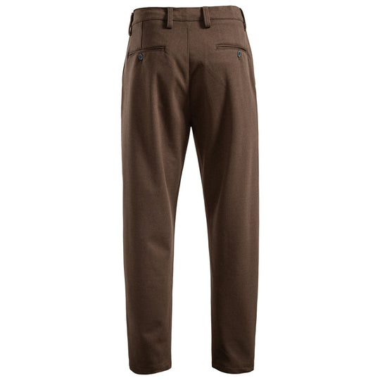 Herren Chinohose mit verstellbarem Bund und Faltenstruktur R&B