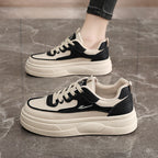 Damen modische Plateau-Sneaker mit ergonomischem Design und dämpfendem Sohlenprofil R&B