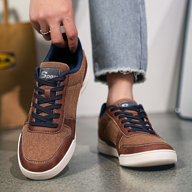 Herren Freizeit Sneakers mit robustem Obermaterial von Heidi Mode