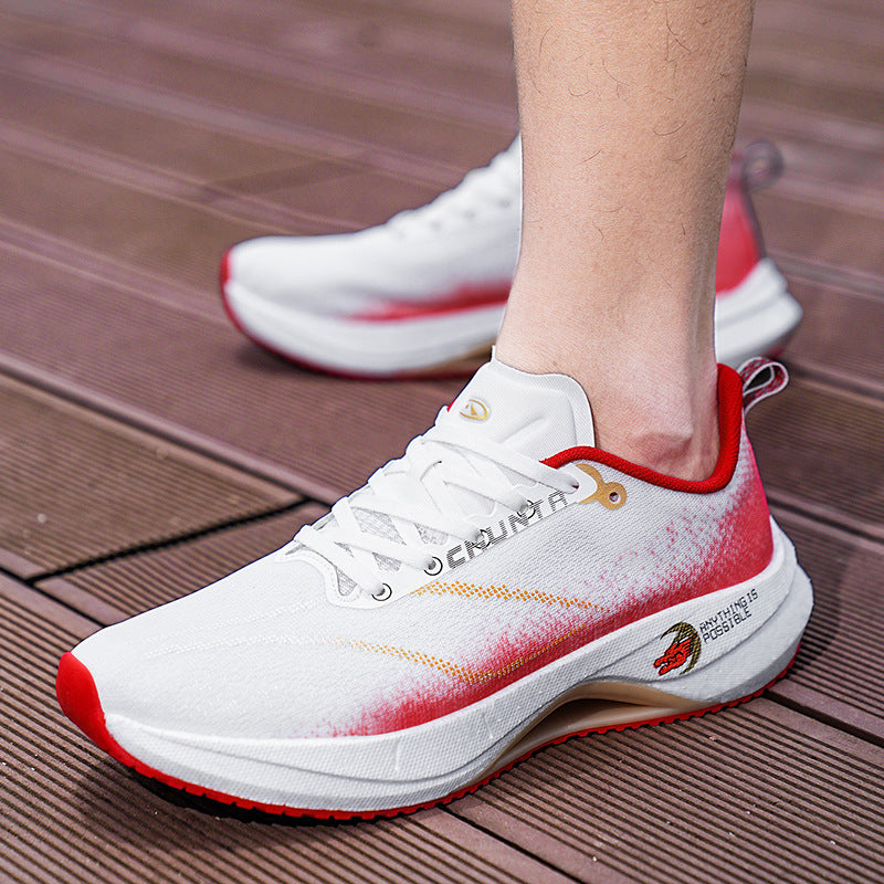 Damen Sportliche Laufschuhe mit atmungsaktiver Mesh-Oberfläche und dynamischem Dämpfungssystem