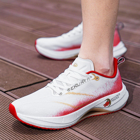 Damen Sportliche Laufschuhe mit atmungsaktiver Mesh-Oberfläche und dynamischem Dämpfungssystem R&B