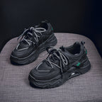 Damen Sportliche Chunky Sneakers mit atmungsaktiver Mesh-Oberfläche und gepolsterter Sohle R&B