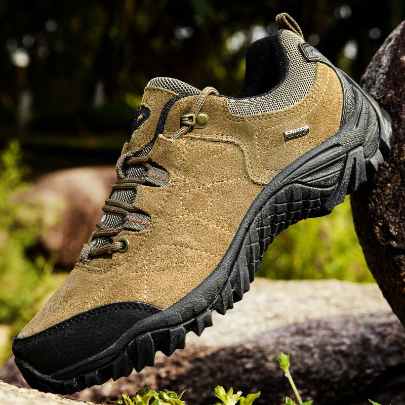 Damen robuste Wander-Sneaker mit wasserdichtem Obermaterial und rutschfester Sohle
