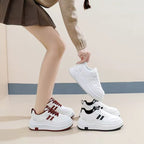 Damen Sneaker mit extra dicker Laufsohle und atmungsaktivem Obermaterial R&B