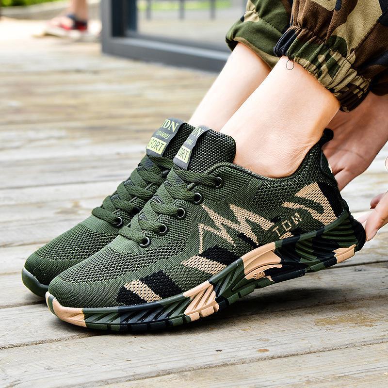 Damen Sportliche Outdoor-Sneaker mit rutschfester Sohle und atmungsaktivem Obermaterial