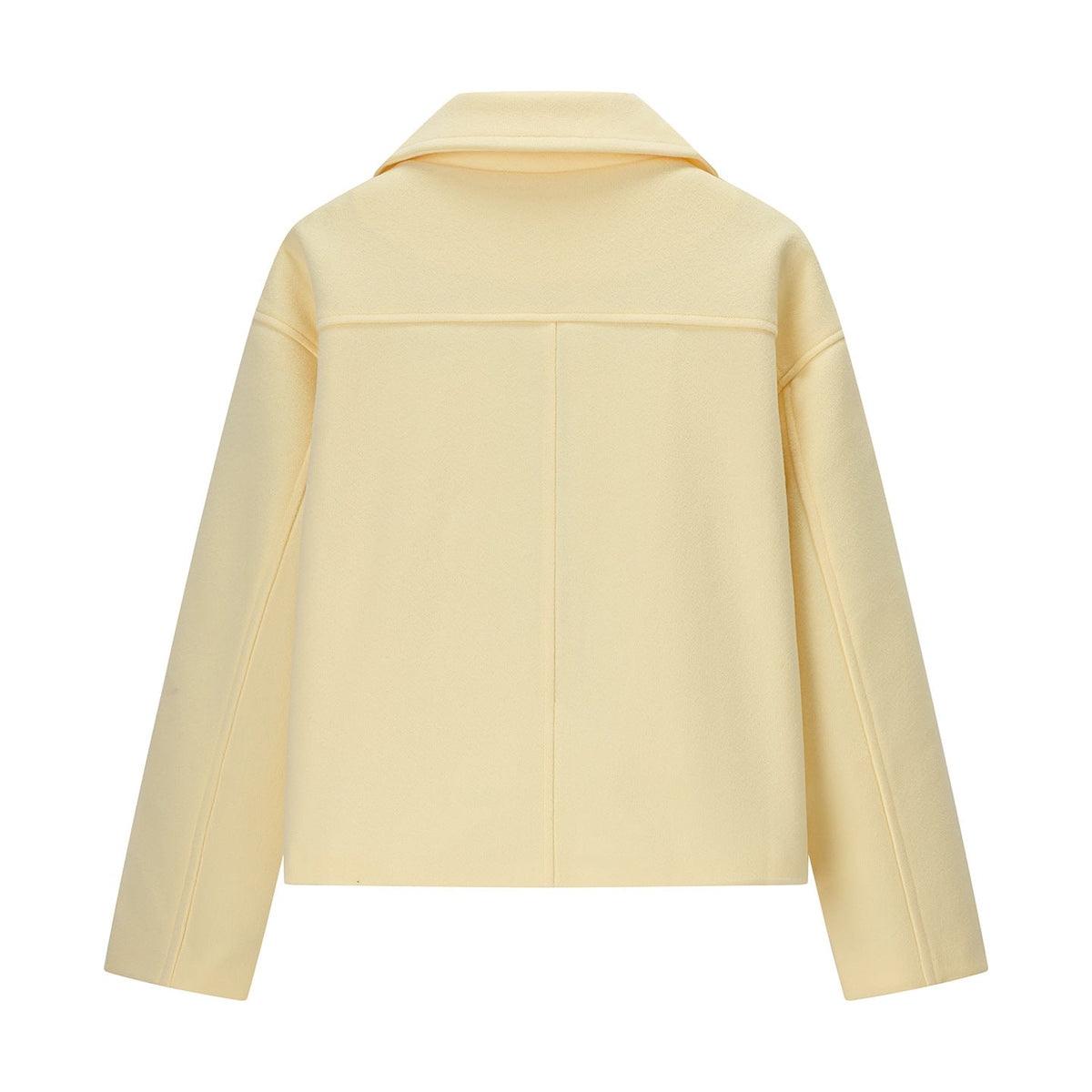 Damen elegante Übergangsjacke mit doppelter Knopfleiste und weichem Obermaterial R&B