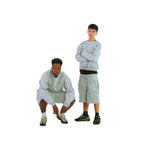 Damen Sportliche Shorts mit kreativem Druck R&B