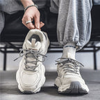 Damen Sportliche Chunky Sneakers mit atmungsaktivem Obermaterial und innovativem Sohlenprofil