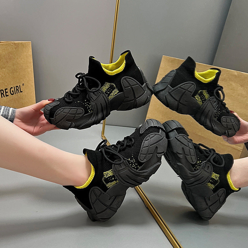 Damen sportliche Lauf-Sneaker mit dämpfender Sohle und flexiblem Design R&B