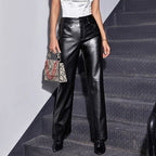 Damen Modische High-Waist hose