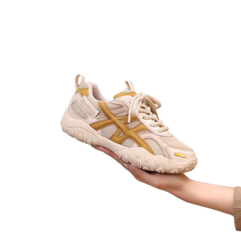 Damen Sportliche Laufschuhe mit atmungsaktiver Mesh-Oberfläche und rutschfester Sohle R&B