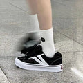 Damen modische Sneaker mit hoher Sohle